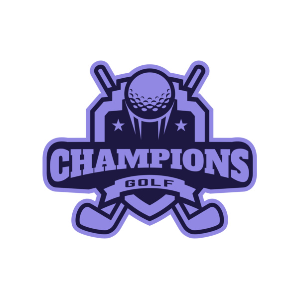 Champions Golf logo template Thumbnail