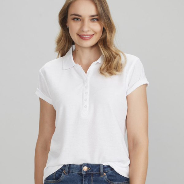 Biz Collection Ladies Crew Polo Thumbnail