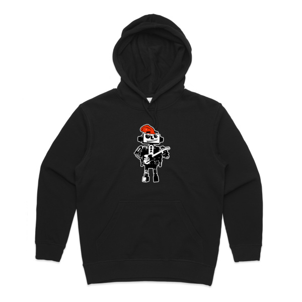 RoboShirt - Womens Premium Heavy Weight Hood Thumbnail