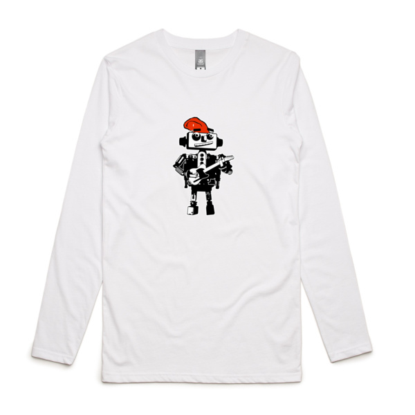 RoboShirt - Mens Ink Longsleeve Tee Thumbnail