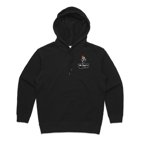Robo pocket logo - Womens Premium Heavy Weight Hood Thumbnail